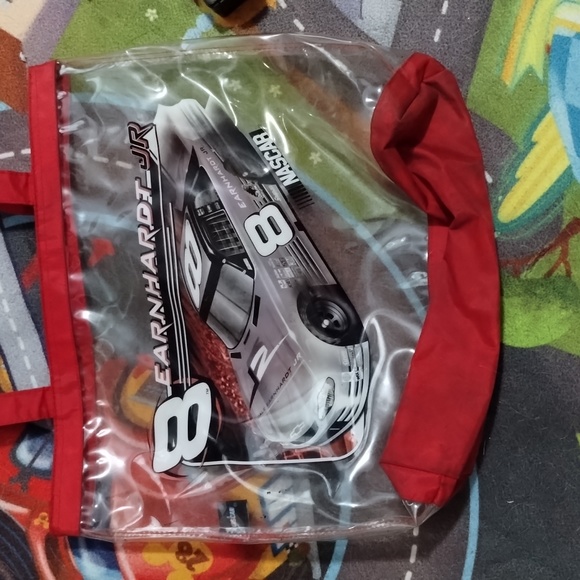 COPY - Dale Earnhardt Jr clear tote bag & a remote control car (unsure if works… - Picture 2 of 7